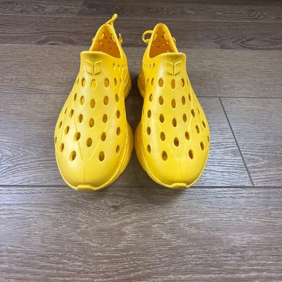 Kane Revive Active Recovery Shoe Yellow Women's Size 8 Perforated Washable - Picture 2 of 8
